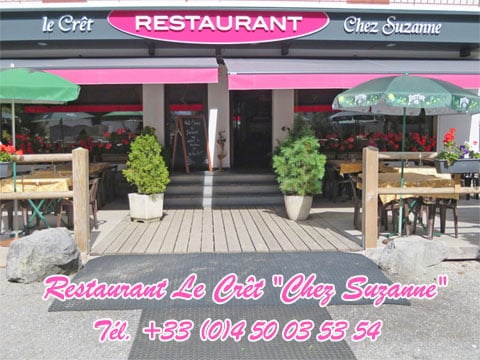 Restaurant Le Crêt "Chez Suzanne"